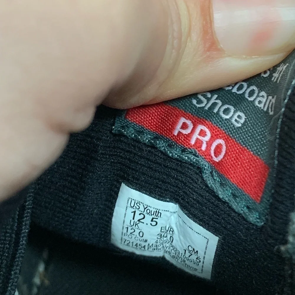 Vans excellent please